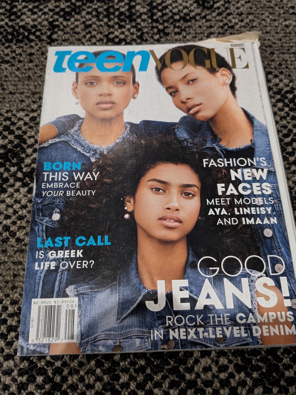 Teen Vogue Magazine August 2015 Issue